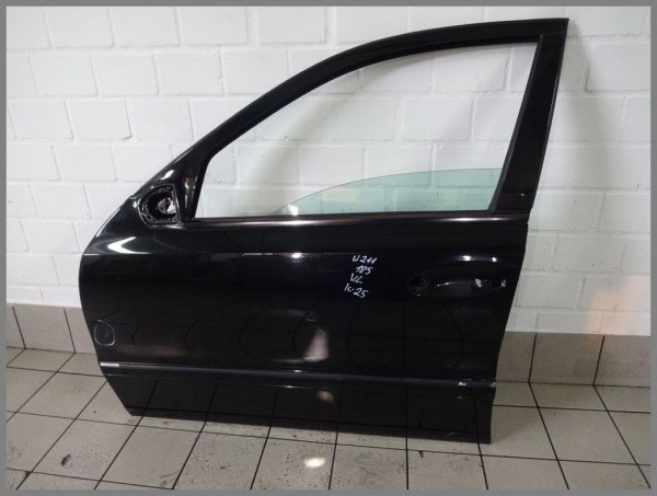 Mercedes Benz MB W211 E-Klasse Tür Vorne LINKS 185 Melanitschwarz 2117201305 K25