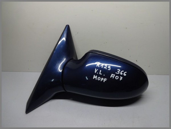 Mercedes Benz R129 SL FACELIFT Mirror Front LEFT Driverside 366 BLUE A07