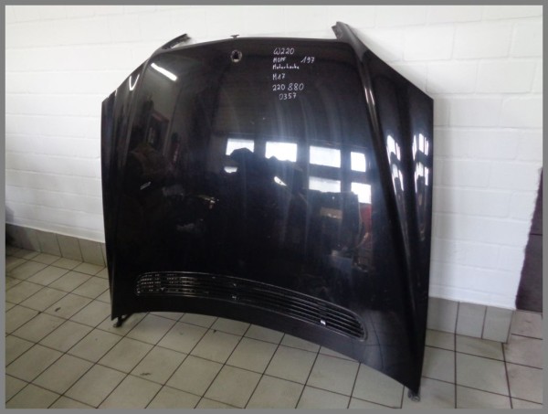 Mercedes Benz W220 MOPF Motorhaube Haube 197 Schwarz 2208800357 M17