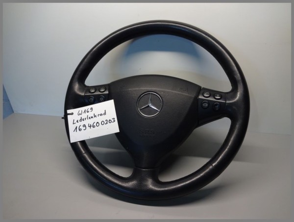 Mercedes Benz W169 Airbaglenkrad Lenkrad 1694600503 Multifunktion Lenker Schwarz