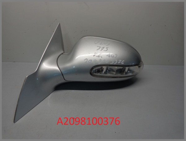 Mercedes Benz W209 CLK Außenspiegel LINKS Fahrerseite 775 SILBER 2098100376 A43