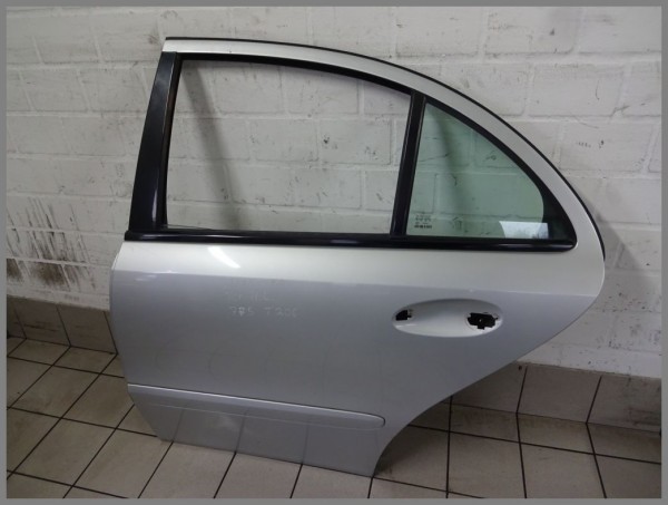 Mercedes Benz W211 Rear Left Door 775 Iridium Silver 2117300305 T206 Sedan