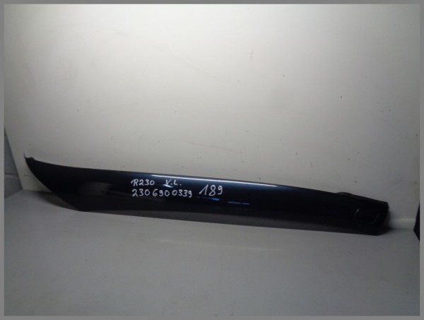 Mercedes R230 A-Säulenverkleidung A-Säule LINKS 2306900339 189 Smaragdschwarz