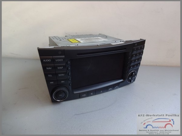 Mercedes Benz W211 APS NTG1 Comand Radio BE6061 2118272442 DVD CD navigation