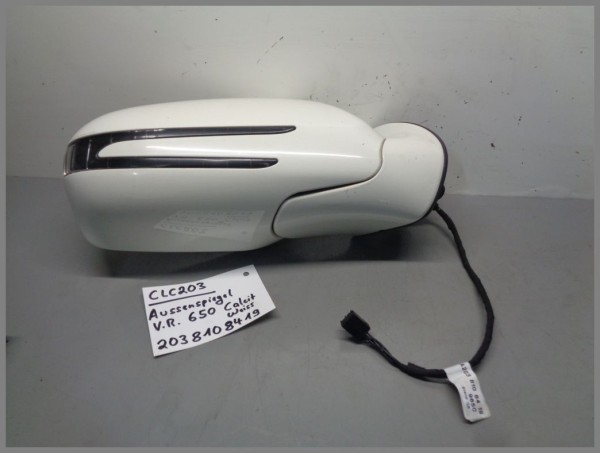 Mercedes CL203 Außenspiegel RECHTS 650 Calcitweiß 2038108419 BJ.09 Sportcoupe