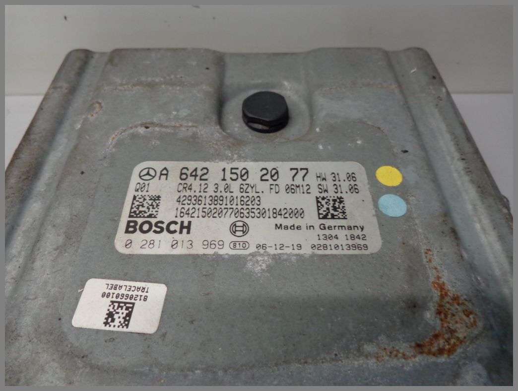 Mercedes MB W164 320 CDI engine control unit 6421502077 BOSCH 