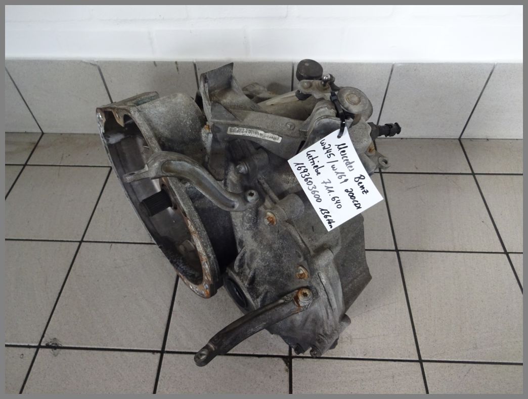 Mercedes Benz W169 CDI manual transmission 5 speed 711640 136tkm 1693603600