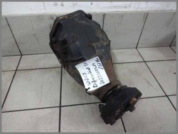 Mercedes Benz W203 Differential 162tkm 3.07 rear axle 2033507514