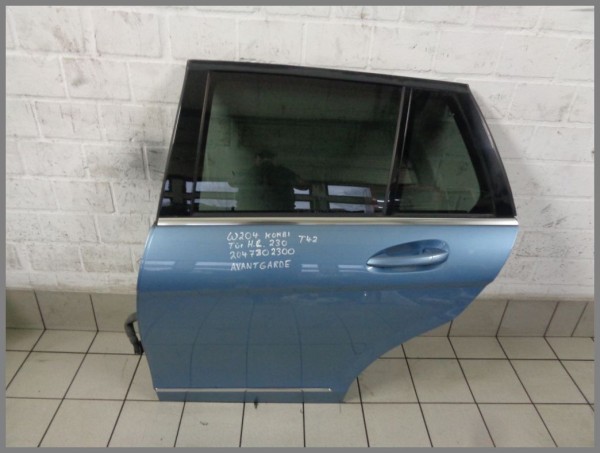 Mercedes W204 Tür Hinten Links 230 Indigolithblau 2047302300 Kombi Original
