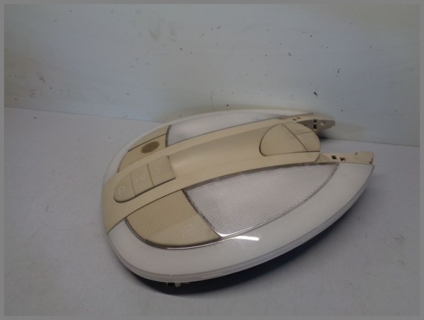 Mercedes W219 interior light reading light 2198200901 8J12 Tan roof control unit