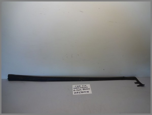 Mercedes Benz W208 frame seal gasket A-pillar 2086981298 right original