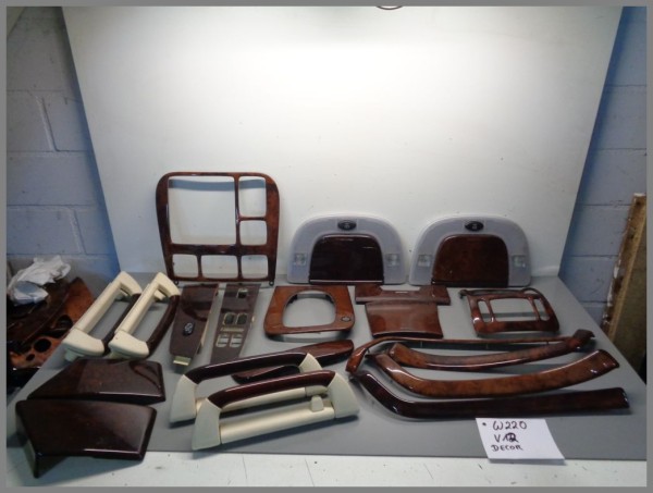 Mercedes W220 S600 Schaltkonsole Rahmen Kulisse Holz Abdeckung V12 Holzdecor