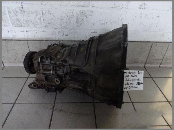 Mercedes Benz W202 W210 manual transmission 5 speed 717416 188tkm transmission 2022601200