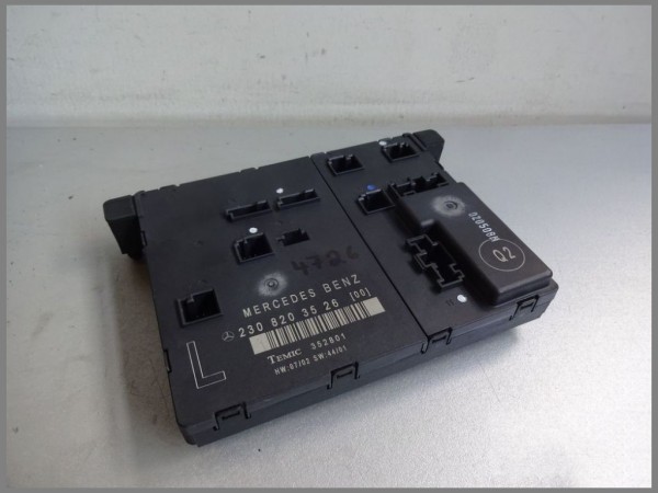 Mercedes Benz R230 door control unit left 2308203526 TEMIC 352801