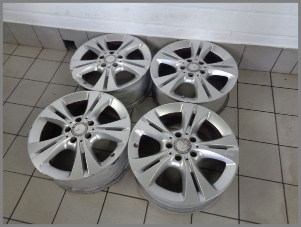 Mercedes W205 S205 Alufelgen Felgen 7,0x17 ET48,5 2054014300 5x112 F31 Original