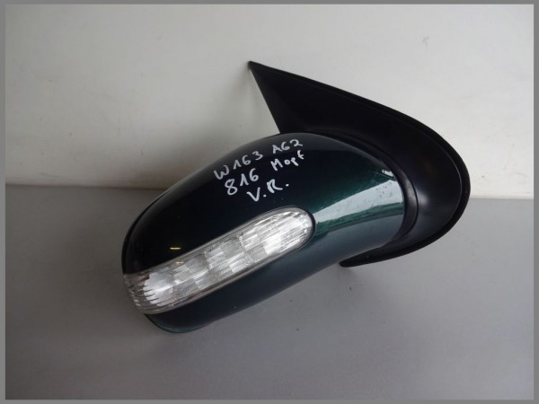 Mercedes W163 Outside Mirror Right Folding 816 Andradit green 1638101493 Original A62