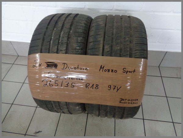 2x Duraturn 265 35 ZR18 97Y Mozzo Sport DOT2124 6,4mm Sommerreifen
