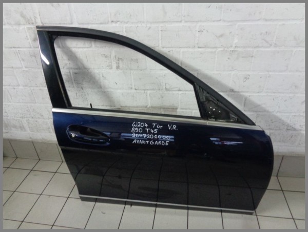 Mercedes W204 Tür Vorne Rechts 890 Cavansitblau 2047206000 Original Avantgarde