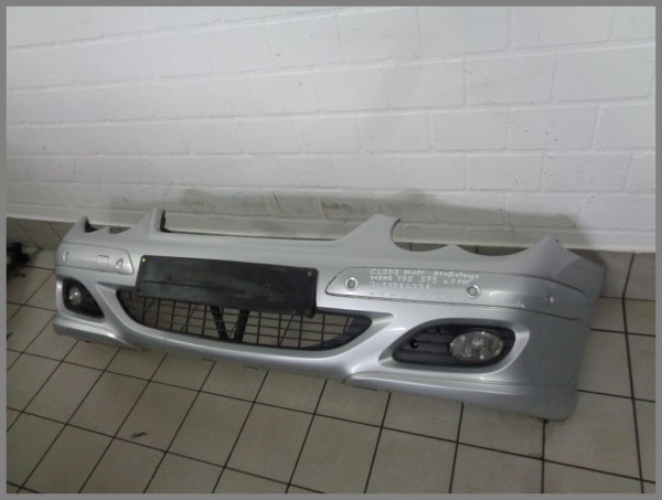 Mercedes Benz W209 CLK Front Bumper 775 Iridiumsilver 2098850025 S349 Original