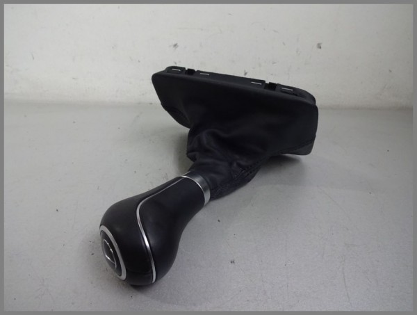 Mercedes Benz MB W204 W207 W212 Shift Boot Leather Black 2042677510 9E38