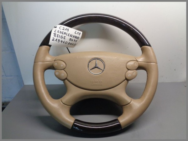 Mercedes W219 CLS Lenkrad Holzlenkrad 2194602103 8K75 Buckskin Original 2B19 L18