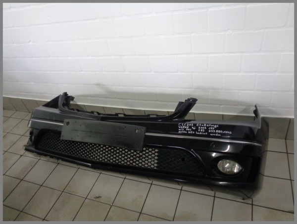 Mercedes CLC CL203 Sportcoupe Front Bumper 197 black 2038801340 S83 PDC Original