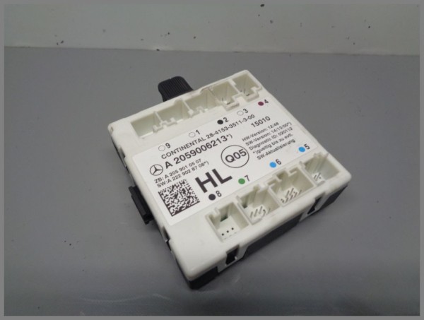 Mercedes-Benz W205 C-Class Rear Left Door Control Unit 2059006213 Genuine