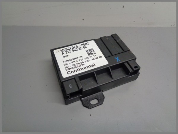 Mercedes Benz MB W212 E-Class fuel pump control unit 2129003508 original