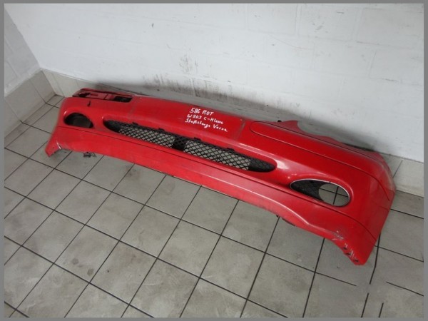 Mercedes Benz MB W203 C-Class front bumper front apron front 586 red