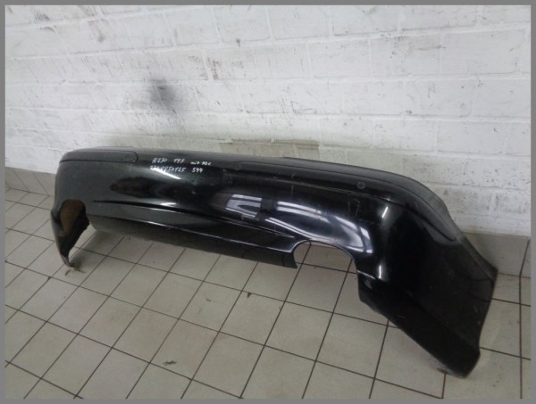 Mercedes Benz SL R230 PDC Stoßstange HINTEN 197 Schwarz 2308850125 S44 Original
