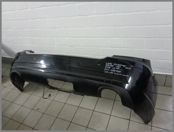 Mercedes Benz R251 AMG Rear Bumper 197 black 2518851925 Genuine PDC S44