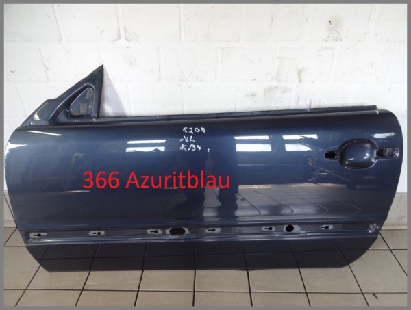 Mercedes Benz W208 CLK-Klasse DOOR LEFT 366 Blue 2087200705 K134