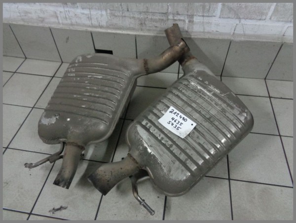 Mercedes W212 E350 CDI Rear Silencer ESD Exhaust System 2124905435 2124904635