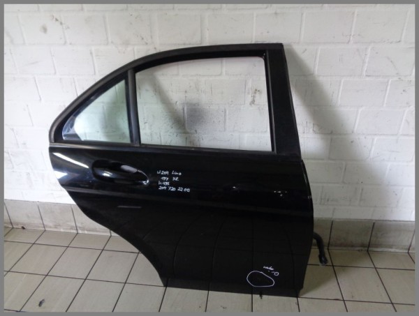 Mercedes Benz W204 Sedan Limousine Door Back Right 197 Black K495 Original