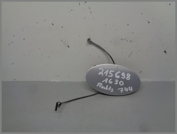 Mercedes C215 Side Skirt Cover Cap Front Right 2156981630 Original Silver