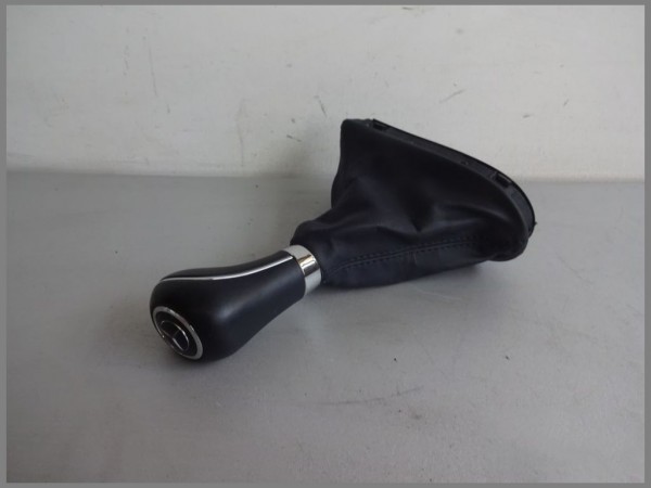 Mercedes Benz W219 Gear Shift Lever Black Leather Bag 2192670110 DXL01