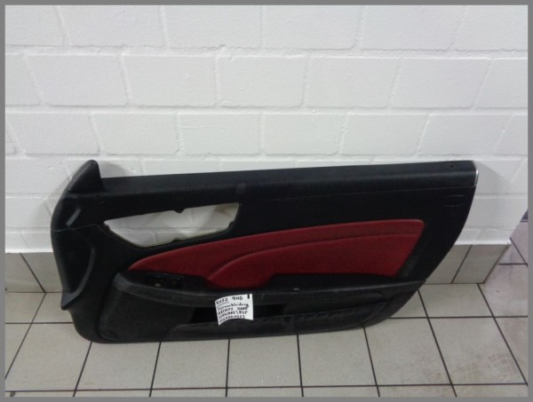 Mercedes Benz R172 SLK SLC Türverkleidung Rechs 1727201063 Schwarz Rot 9A84 Original