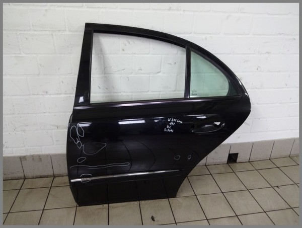 Mercedes Benz W211 Rear Left Door 197 Black Sedan 2117300105 K7043 Orig.