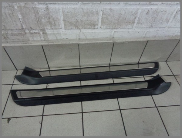 Mercedes W207 A207 Door Sill Trim Strips Set 2076800135 2076800235 Black