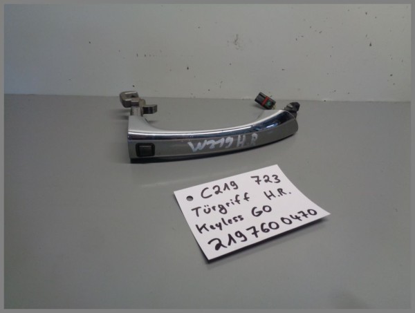 Mercedes Benz W219 Türgriff Hinten Rechts Keyless GO 2197600470 723 Cubanitsilber