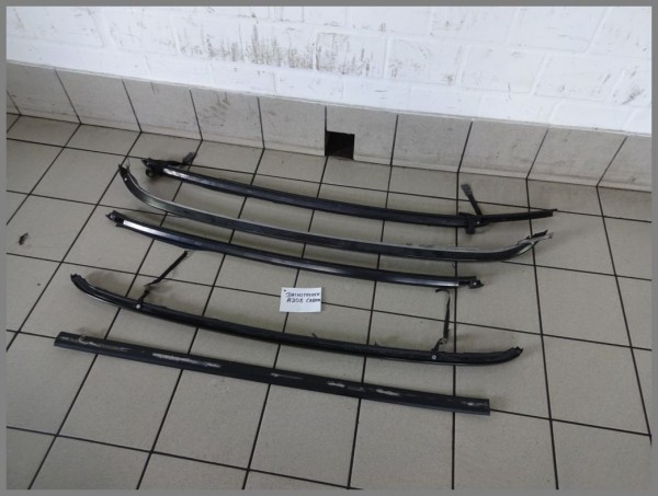 Mercedes Benz W208 Cabrio A208 Verdeck Halter Verdeckhalter Streben SET Original