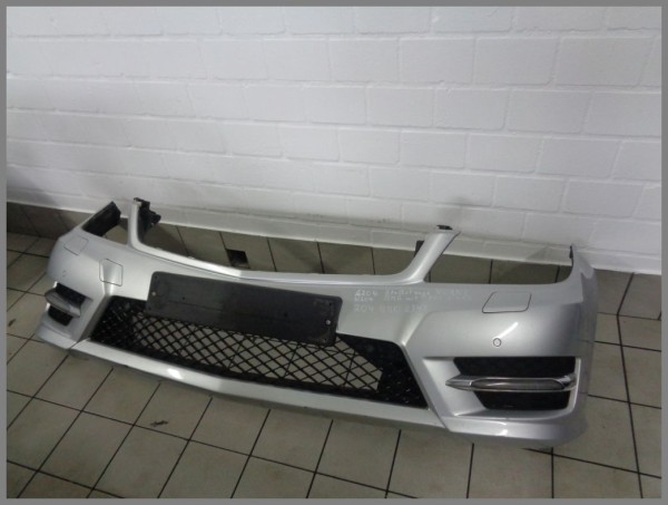 Mercedes W204 MOPF AMG Front Bumper 775 Silver 2048808347 Original