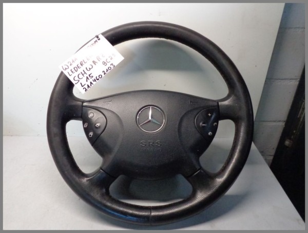 Mercedes Benz W211 leather steering wheel multifunction Facelift 2114602103 L15