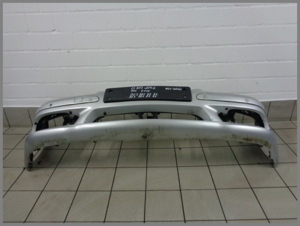 Mercedes Sportcoupe CL203 AMG Front Bumper 744 Silver 2038852225 S116