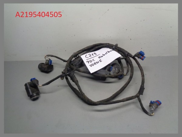 Mercedes Benz W219 PDC Kabelbaum Parktronic Vorne Kabelsatz 2195404505 Original