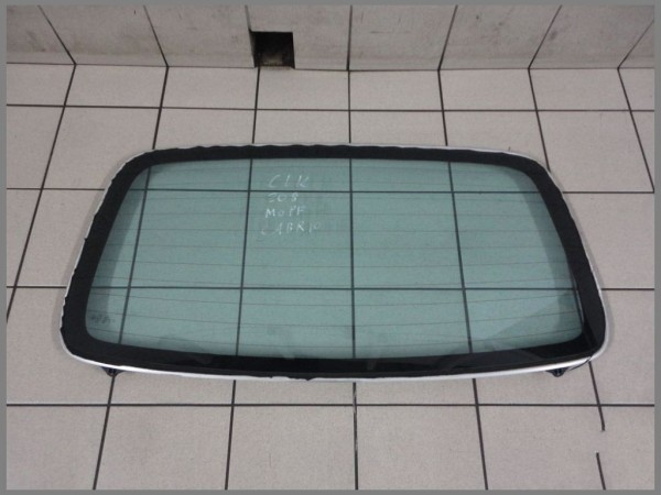 Mercedes Benz W208 CLK CABRIO A208 Heckscheibe Scheibe HINTEN Avantgarde Blau