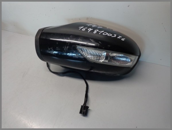 Mercedes MB W169 wing mirror wing mirror left 191 cosmos black 1698100376 A04