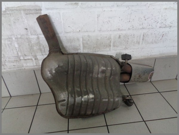 Mercedes Benz W204 exhaust rear silencer 2074910401 original silencer