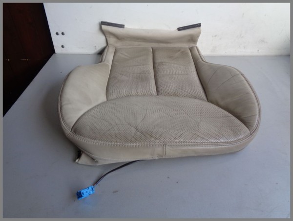 Mercedes R230 SL Sitzkissen Fahrersitz 2309100446 Kiesel Beige 8J13 Original