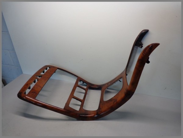 Mercedes W215 complete wood paneling center console burr walnut 2156805839